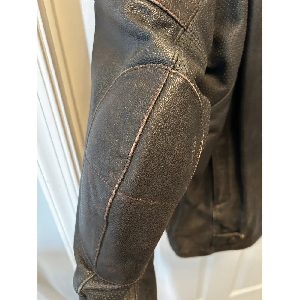Scorpion 3XL‎ 1909 Vintage Biker Armored Padded Motorcycle Leather Jacket